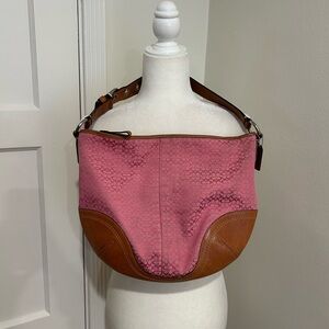 Coach Soho Hobo Large Pink Bag